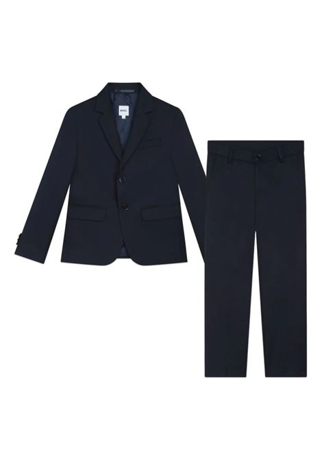 Completo monopetto con revers a lancia HUGO BOSS KIDS | J50745862